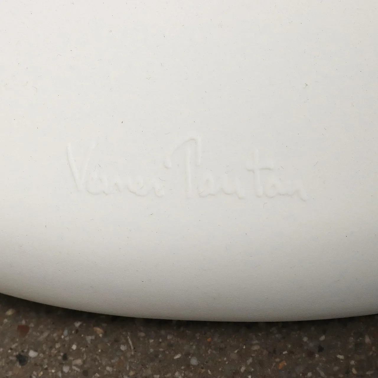 4 sedie Panton di Verner Panton per Vitra in plastica bianca, anni '90 10