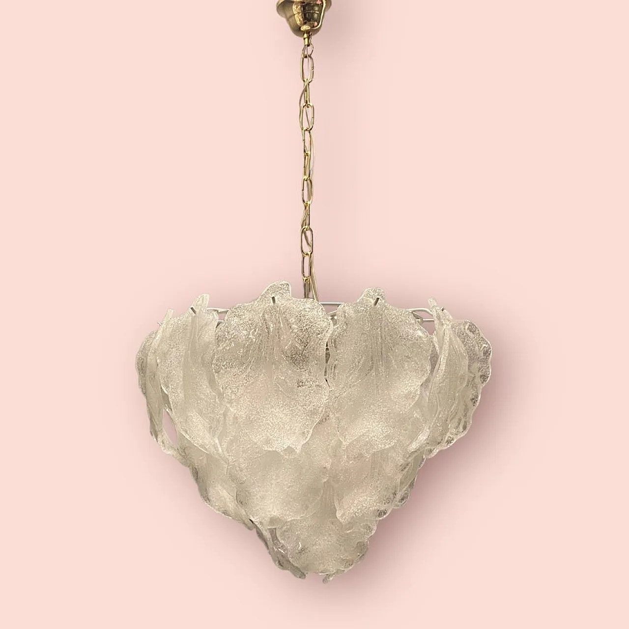 Murano glass chandelier, Italy, 1970s 2