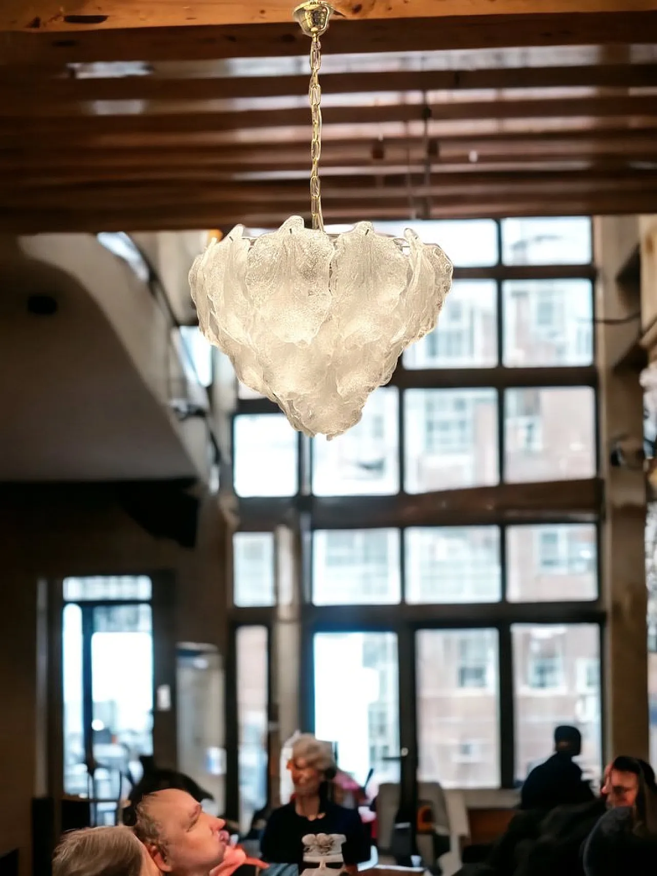 Murano glass chandelier, Italy, 1970s 7