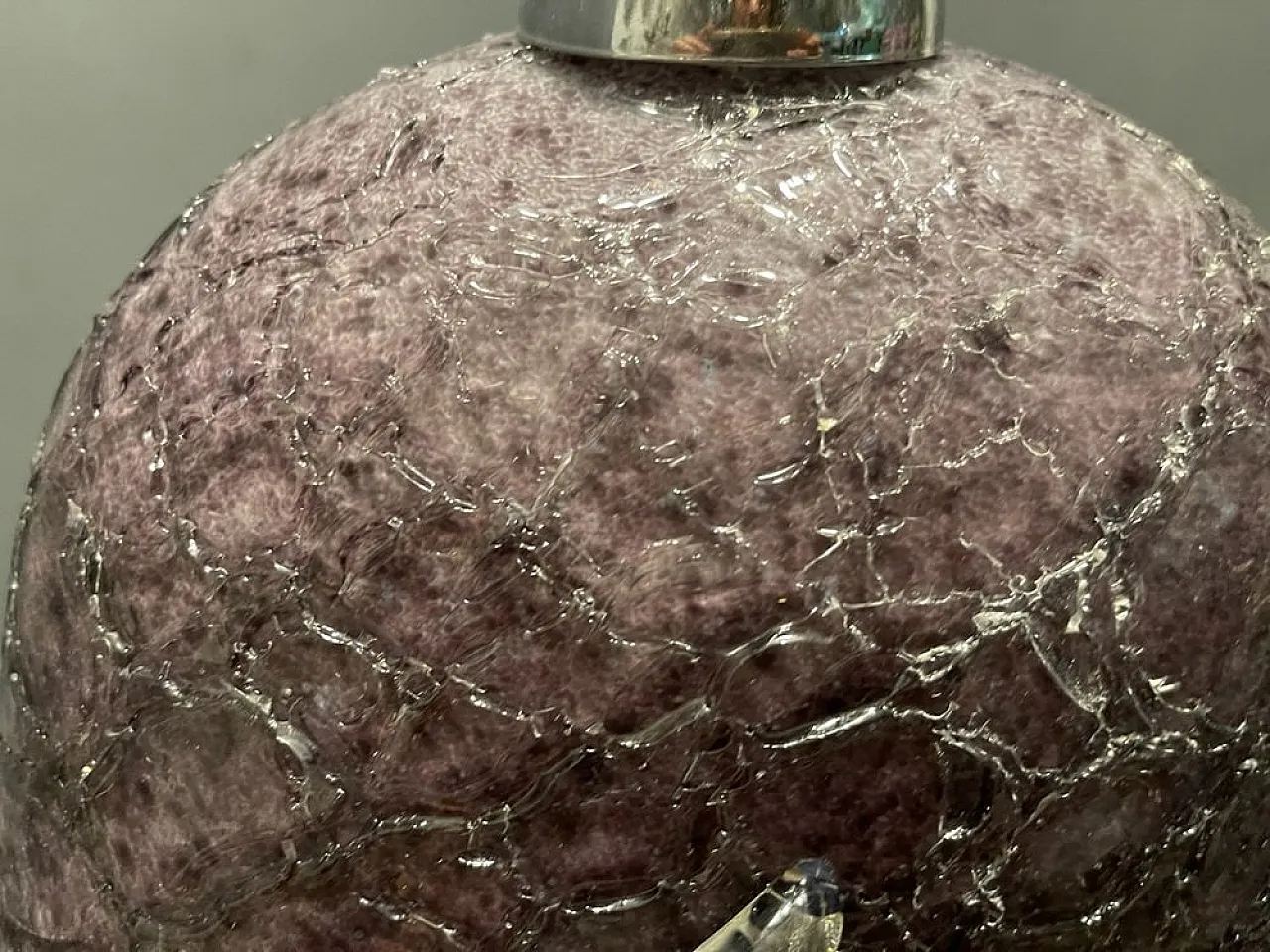 Murano glass pendant lamp by Mila Schon, 1980s 8