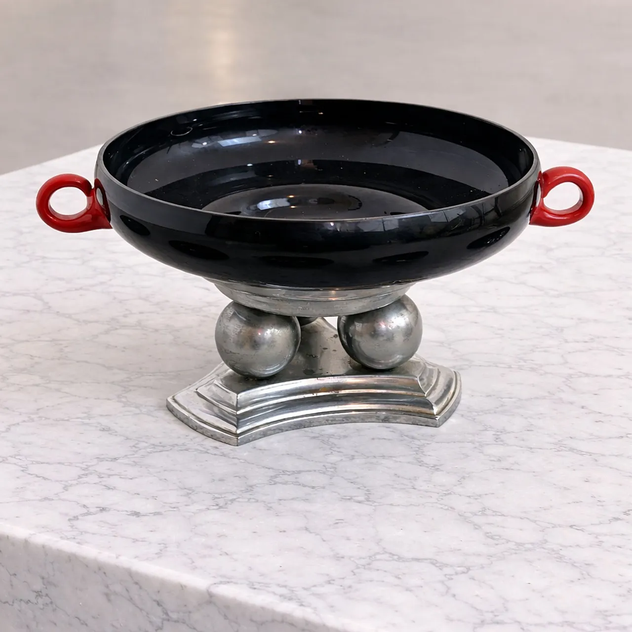 Set da macedonia in vetro Art Déco di Napoleone Martinuzzi per Venini 4