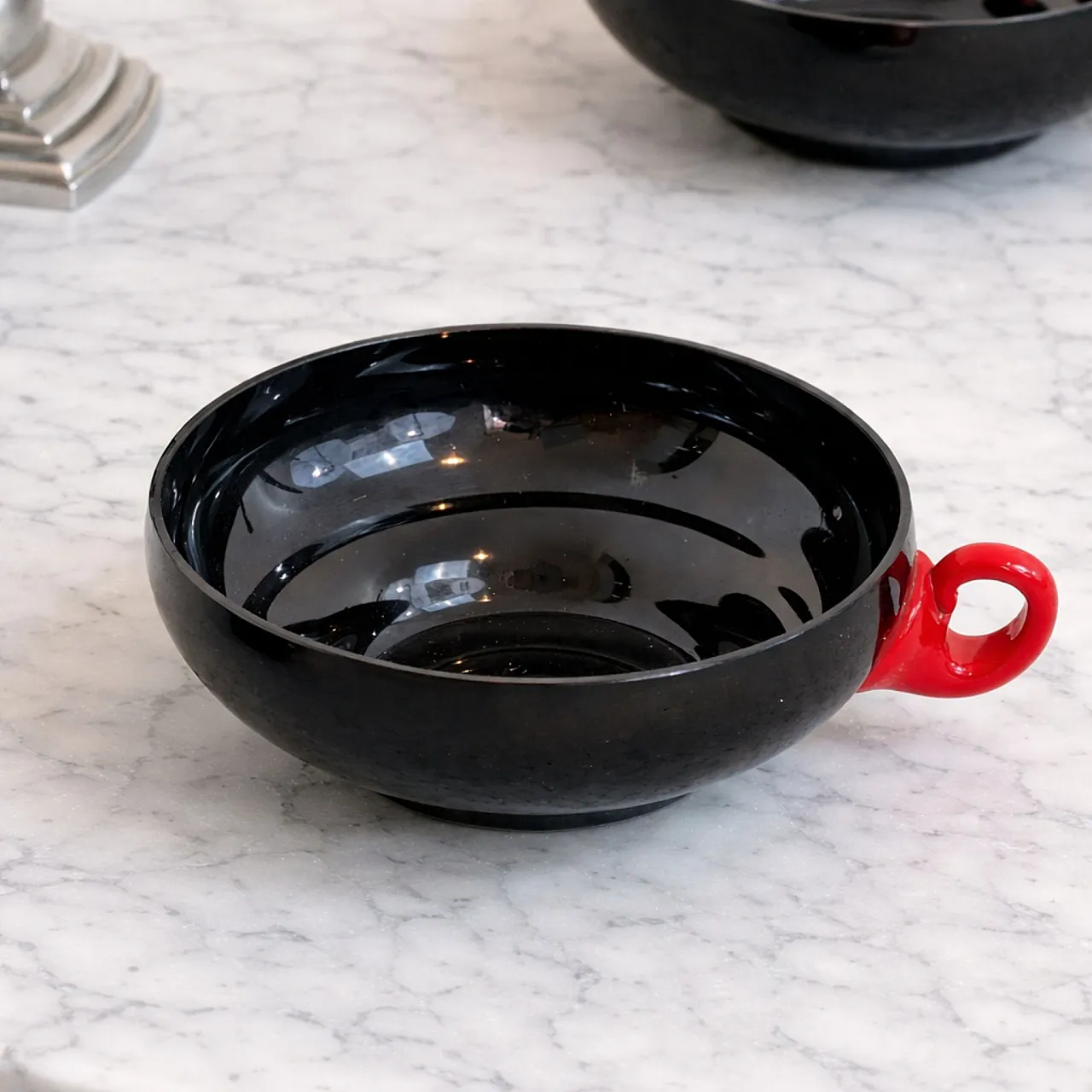 Set da macedonia in vetro Art Déco di Napoleone Martinuzzi per Venini 7