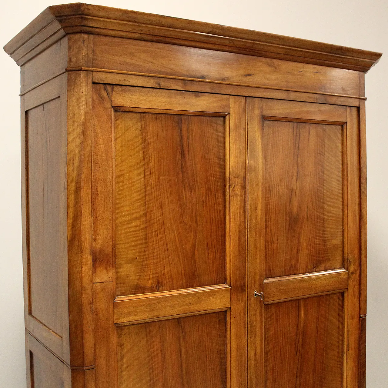 Louis Philippe sideboard wardrobe walnut, 19th century Italian 10