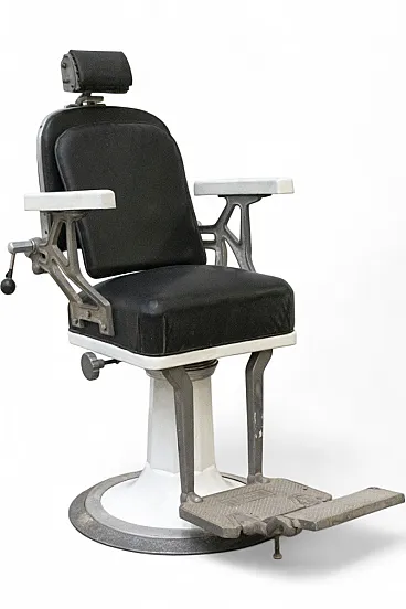 Paral Legnano barber chair, late 20th century