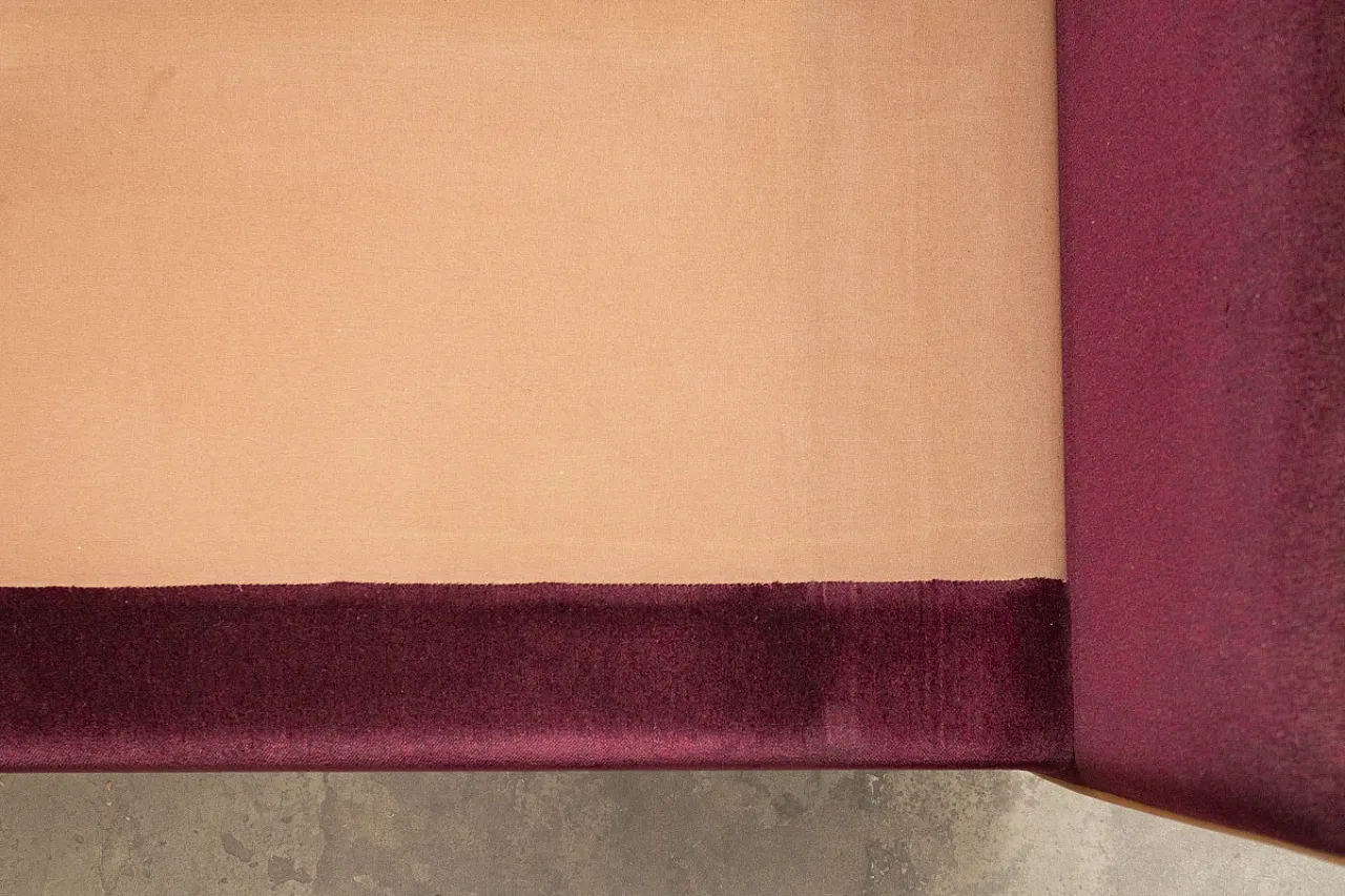 Divano in velluto di Mario Bellini per Cassina, anni '70 8