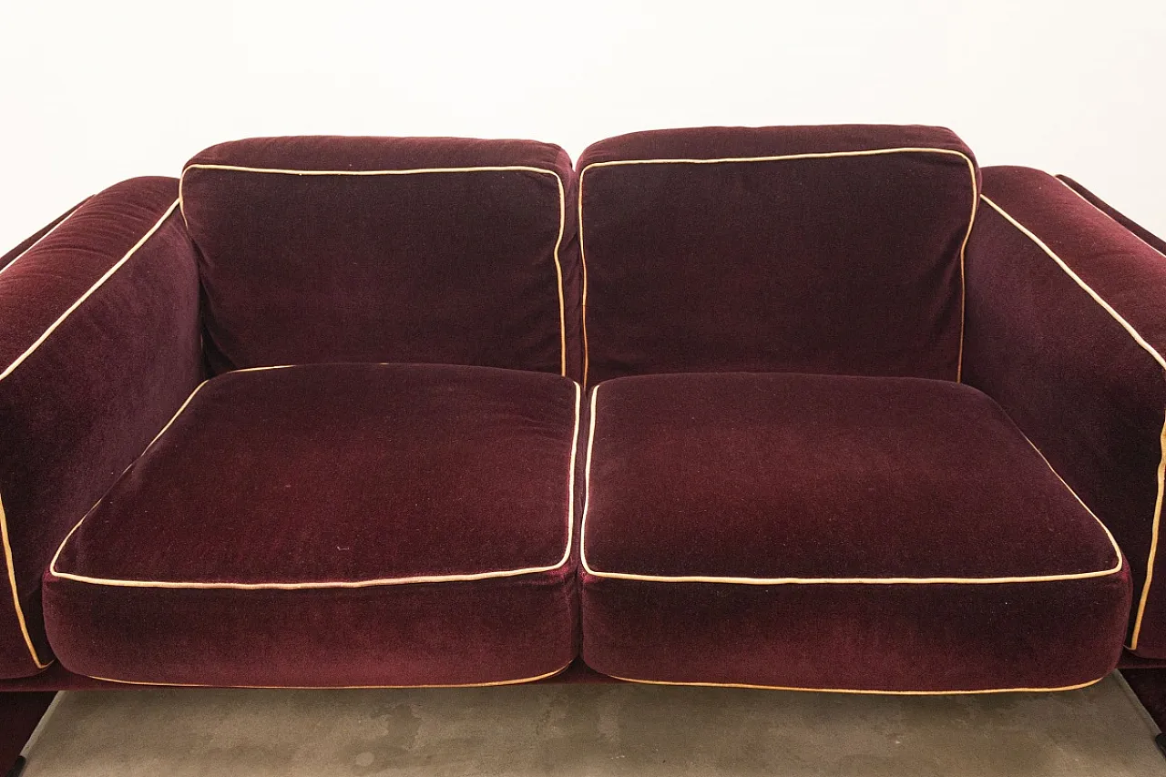 Two-seater sofa by Mario Bellini for Cassina, 1970s 3