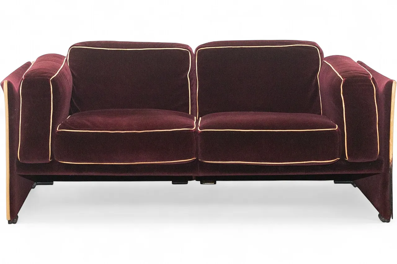 Two-seater sofa by Mario Bellini for Cassina, 1970s 16