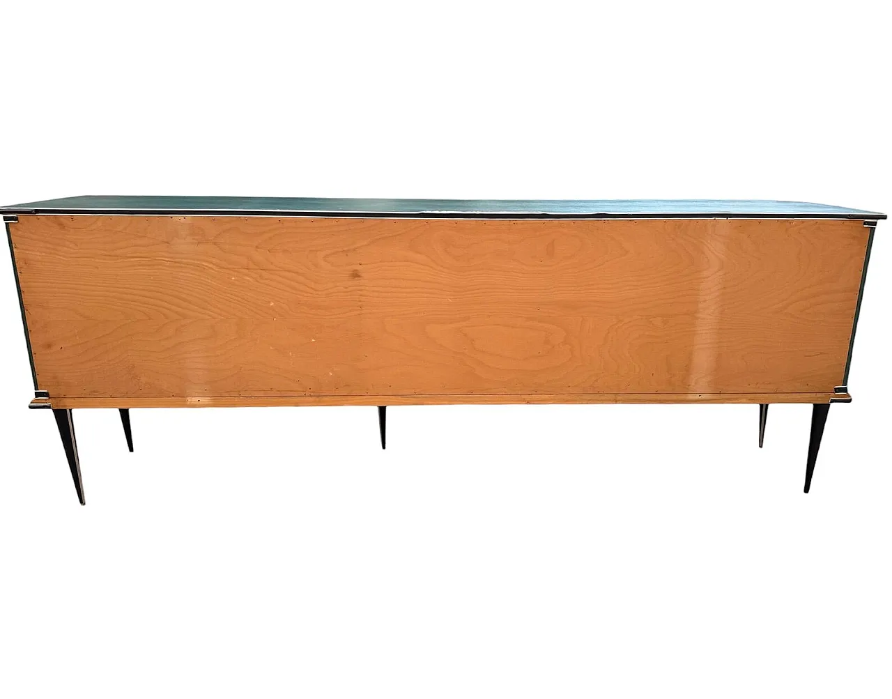 Credenza in lego e vetro di Umberto Mascagni, anni '50 8