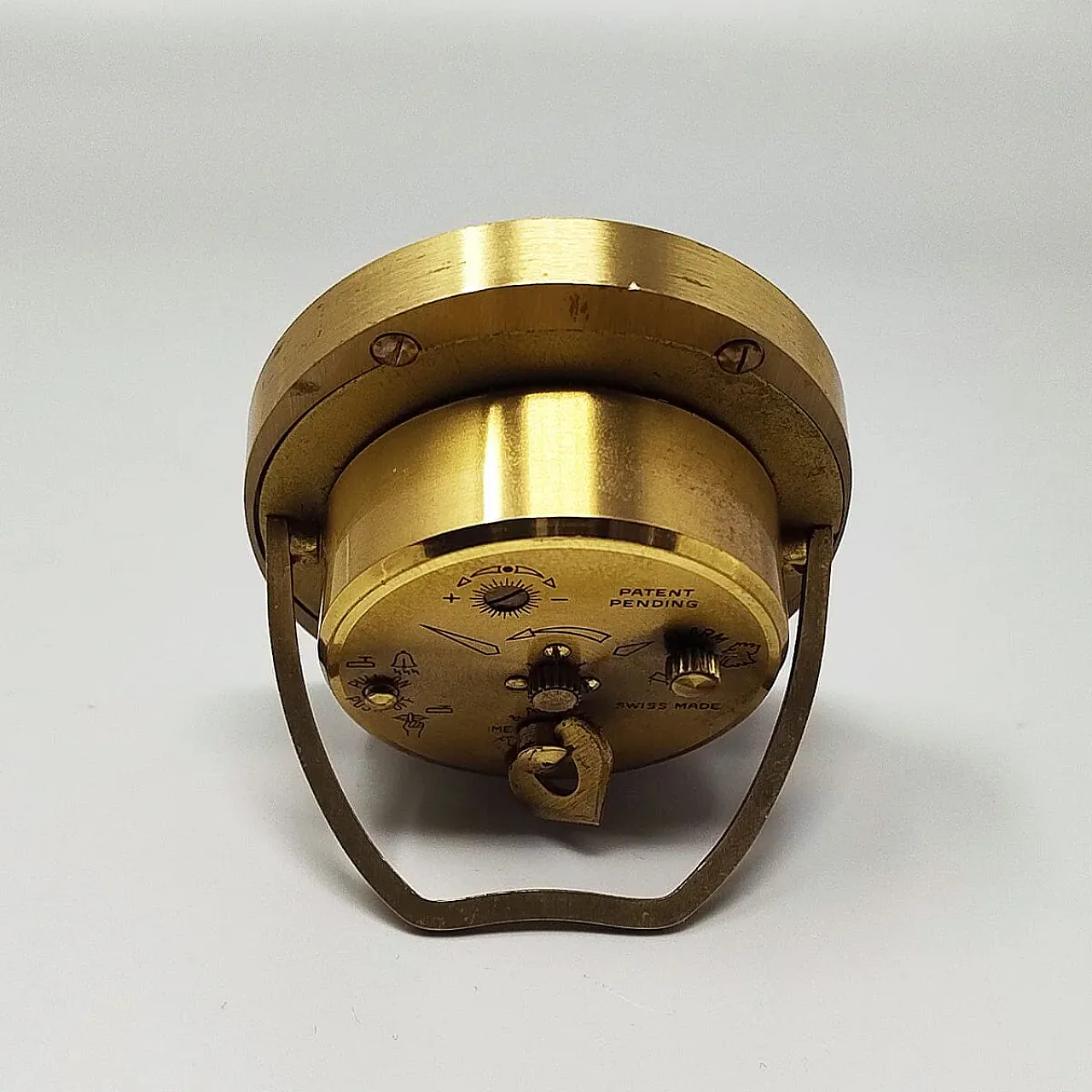 Cartier desk travel alarm clock pendulette, 1960s 5