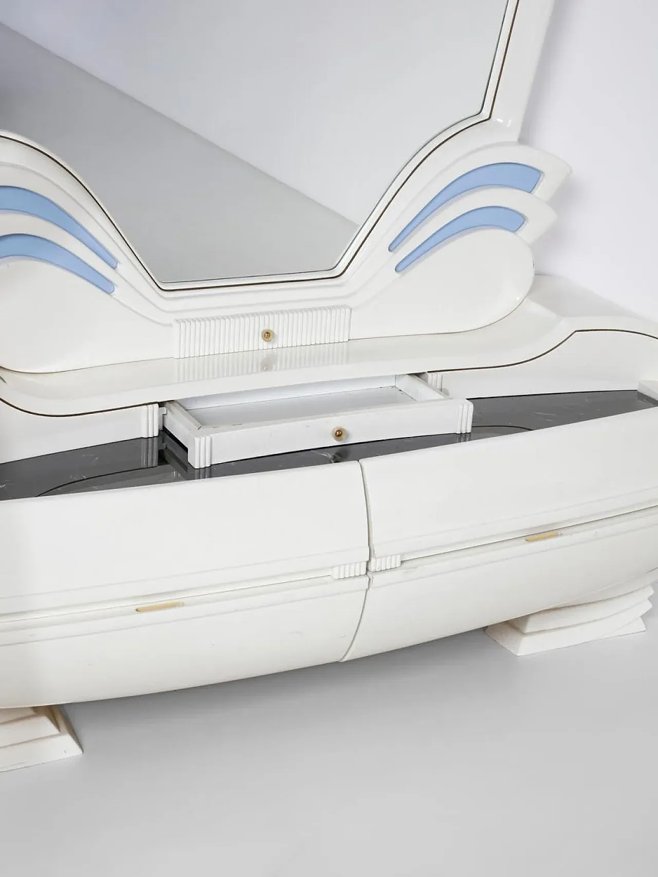 Illuminated vanity table from Fonte del Mobile, 1970s 3