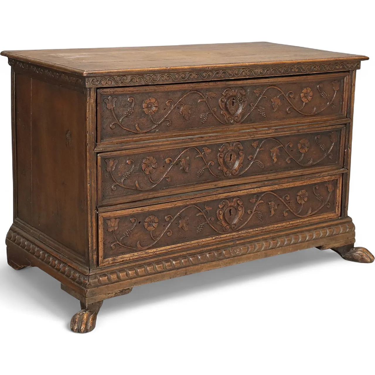 Cassettone feltrino, inizio '700 11