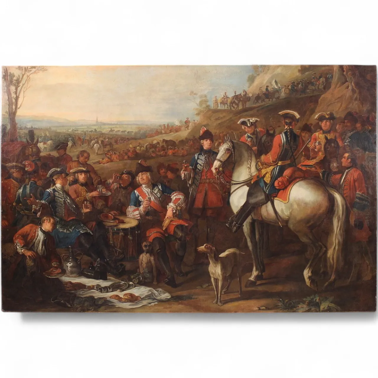 Quadro francese, fermata dei granatieri, '700 16