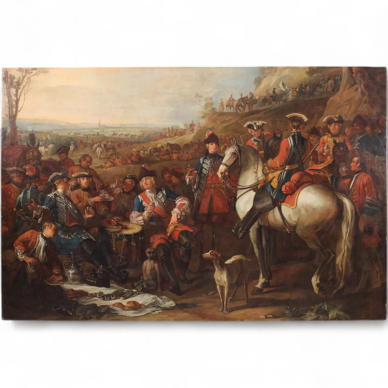 Quadro francese, fermata dei granatieri, '700 17