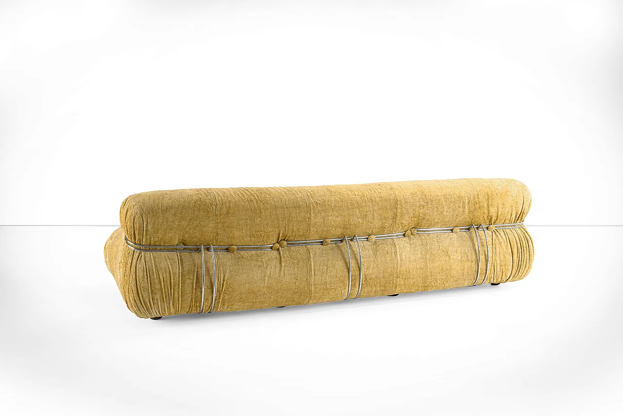 Divano Soriana di Afra e Tobia Scarpa per Cassina, Italia, anni '70 4