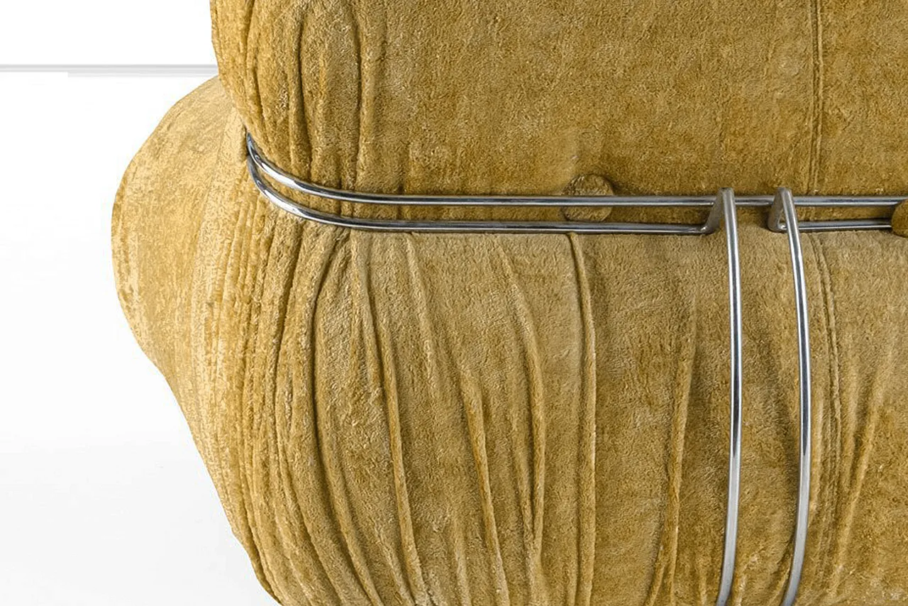 Divano Soriana di Afra e Tobia Scarpa per Cassina, Italia, anni '70 12