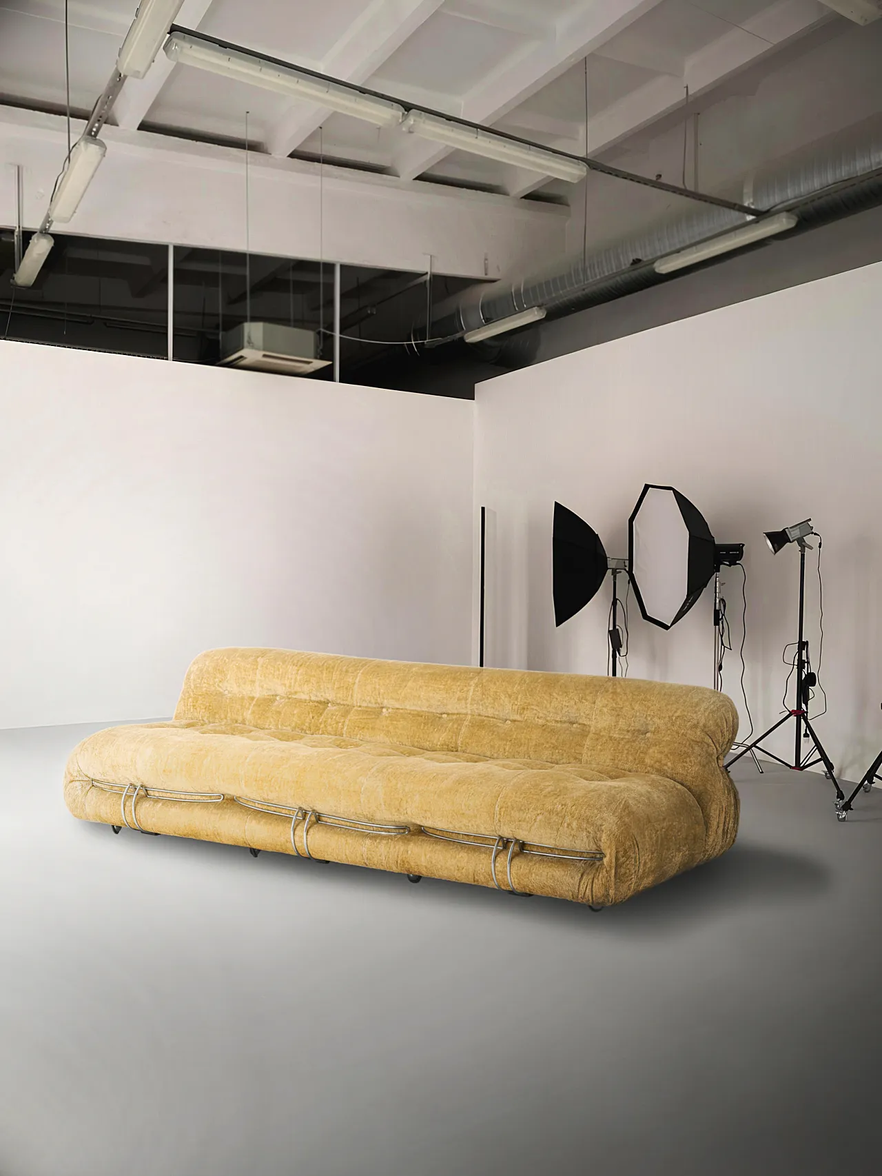 Divano Soriana di Afra e Tobia Scarpa per Cassina, Italia, anni '70 13