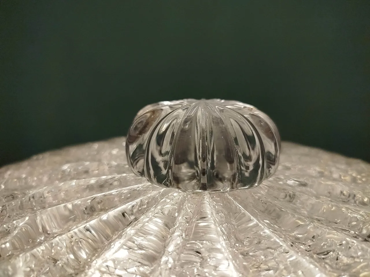 Plafoniera in vetro di Murano, fine '900 5