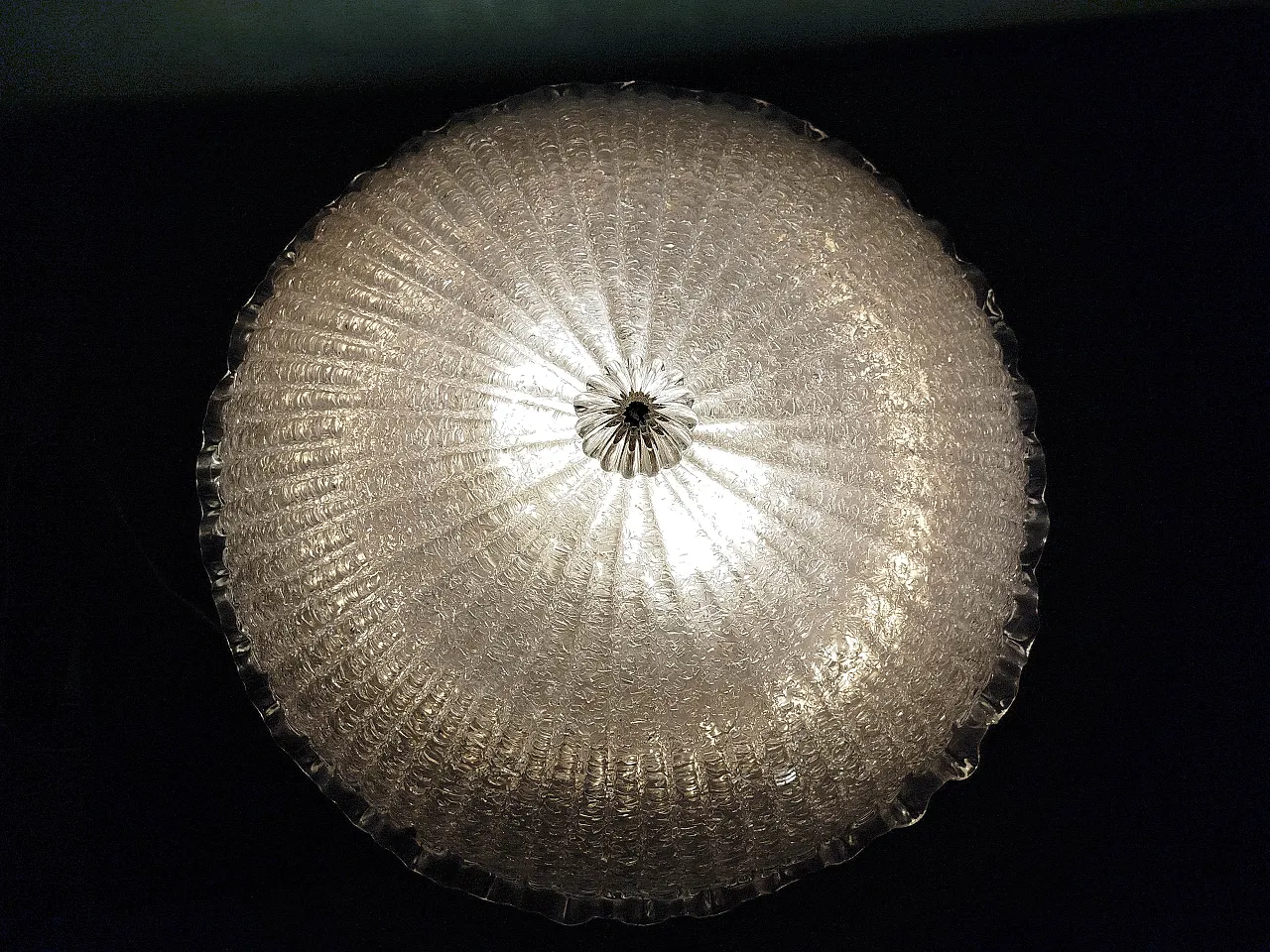 Plafoniera in vetro di Murano, fine '900 6