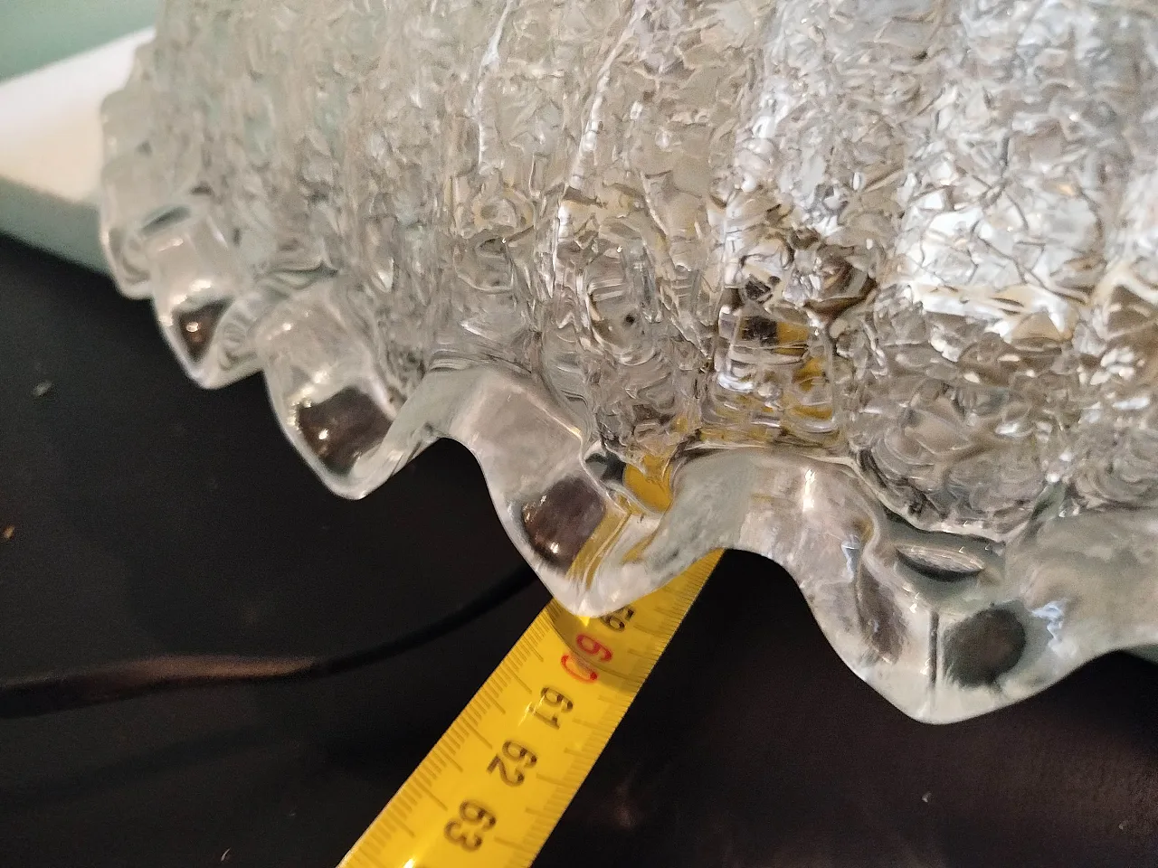 Plafoniera in vetro di Murano, fine '900 7