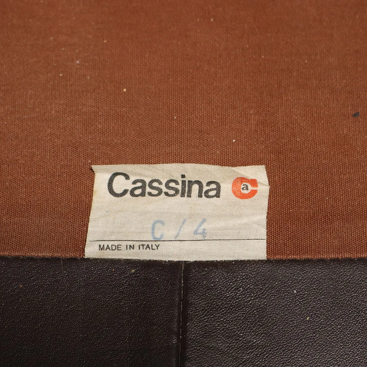 Sofa with foam padding and leather upholstery, 20th century 9