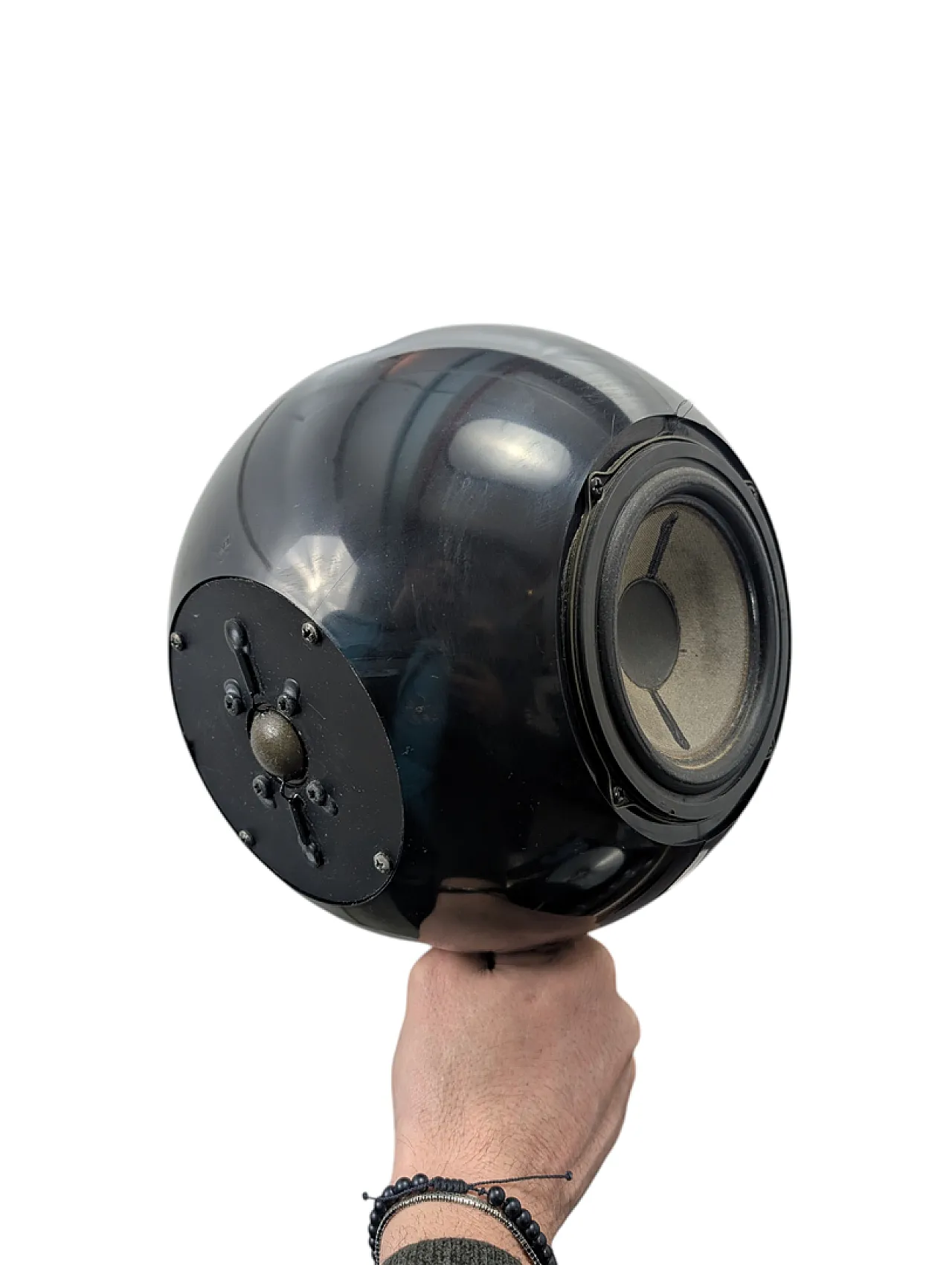 Coppia di diffusori a sfera di Grundig Audiorama, space age, anni '70 9