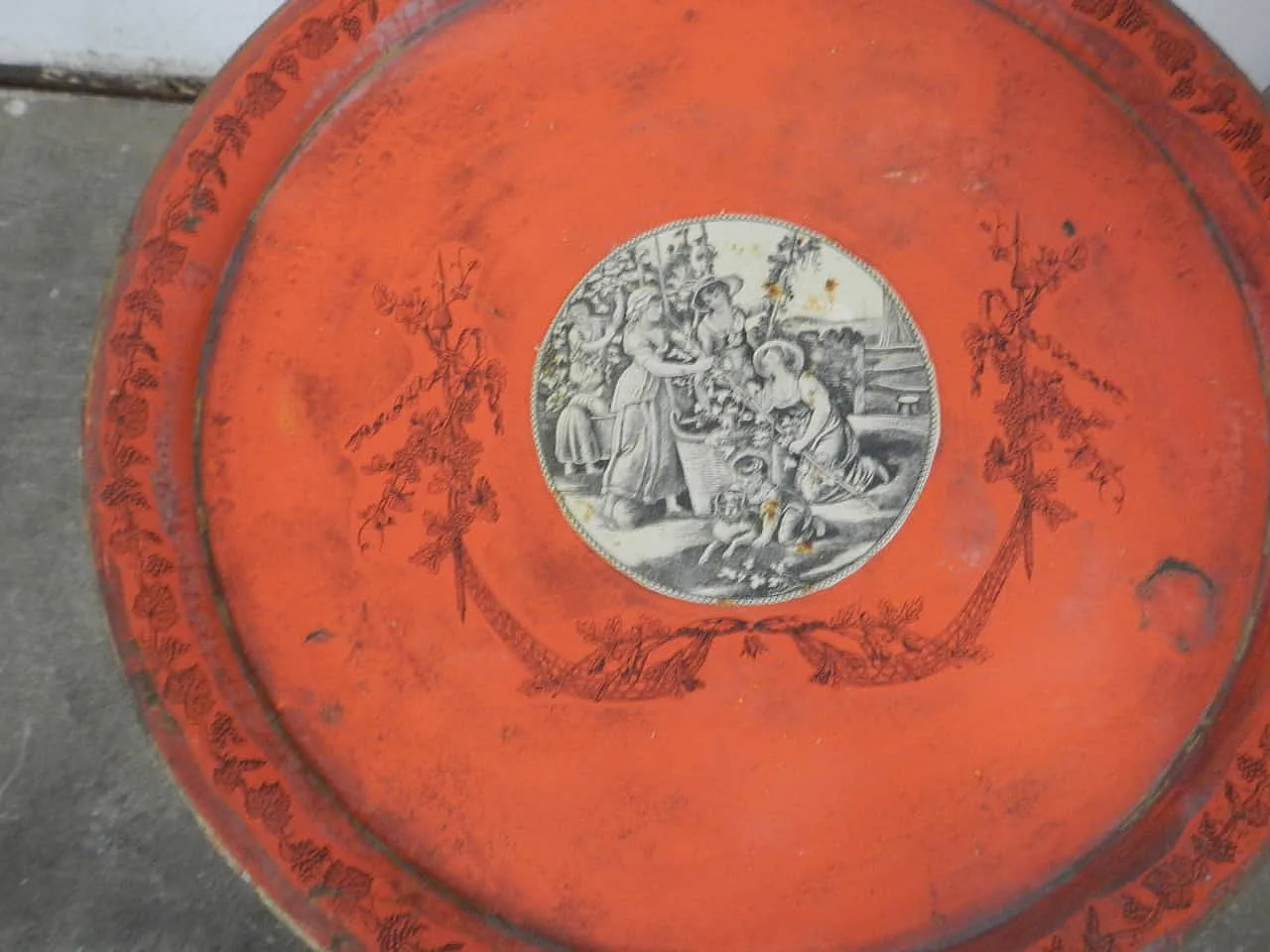 Tavolino d’appoggio in ferro 1940 5