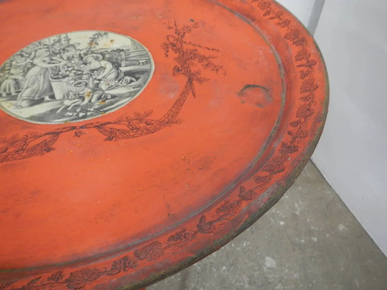 Tavolino d’appoggio in ferro 1940 6