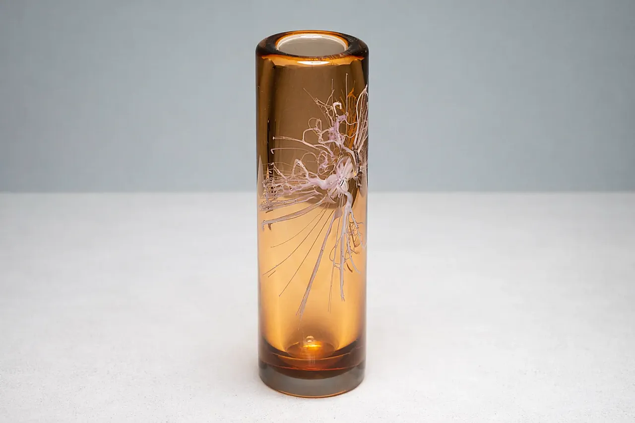 Vaso in vetro di Petr Hora, anni '70 1