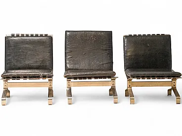 3 Sedie con rotelle di Zbyněk Hřivnáč, anni '60