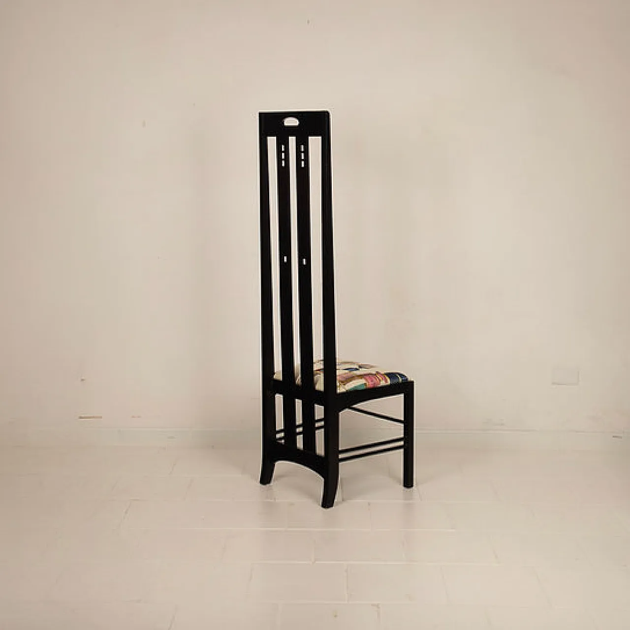 Sedia Ingram di Charles R. Mackintosh per Alivar, anni '80 3