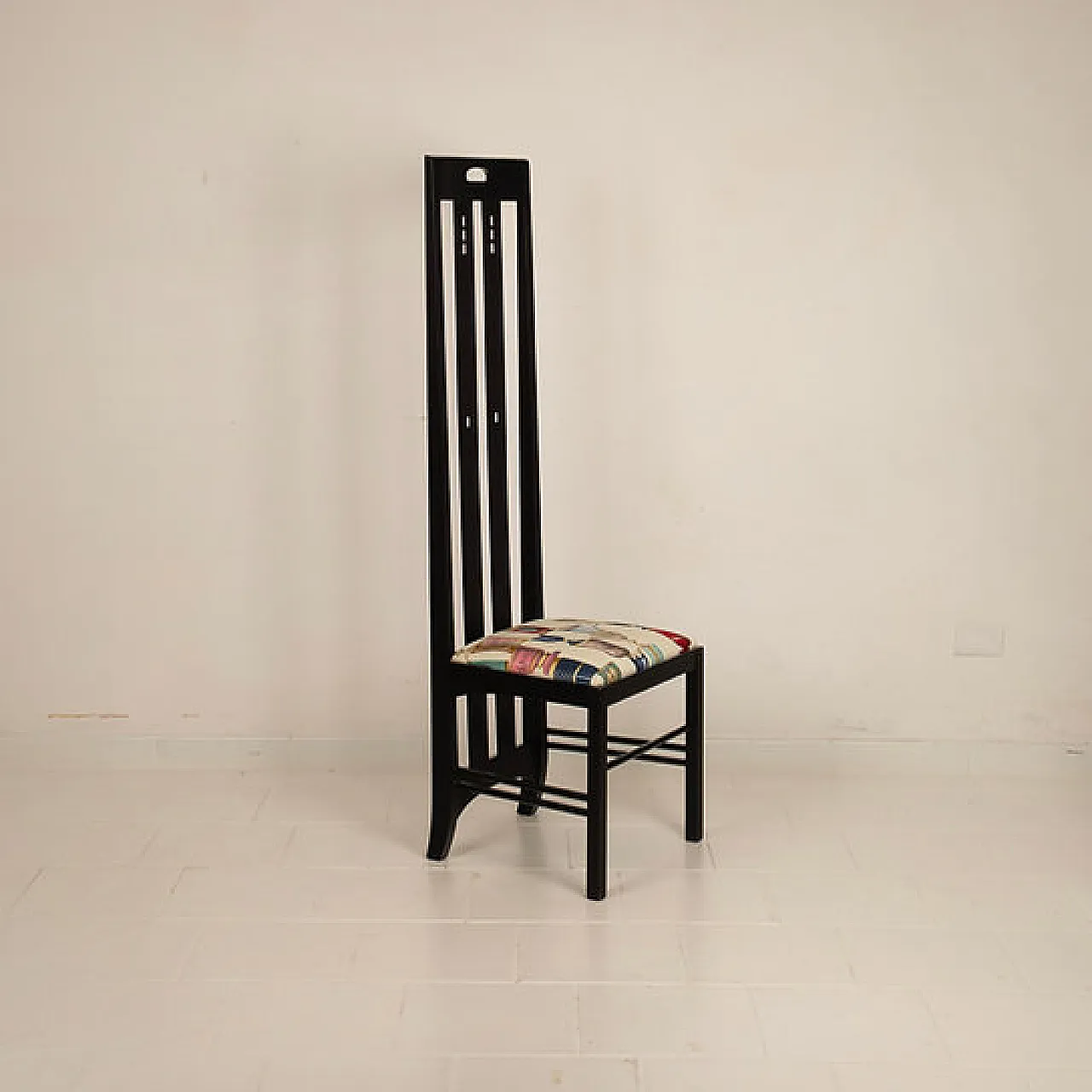 Sedia Ingram di Charles R. Mackintosh per Alivar, anni '80 4