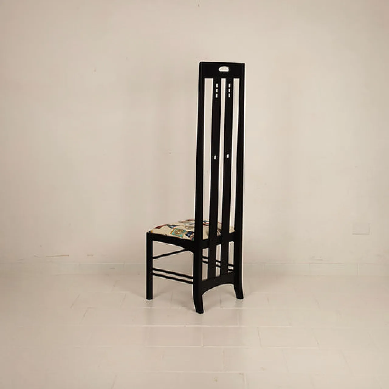 Sedia Ingram di Charles R. Mackintosh per Alivar, anni '80 6