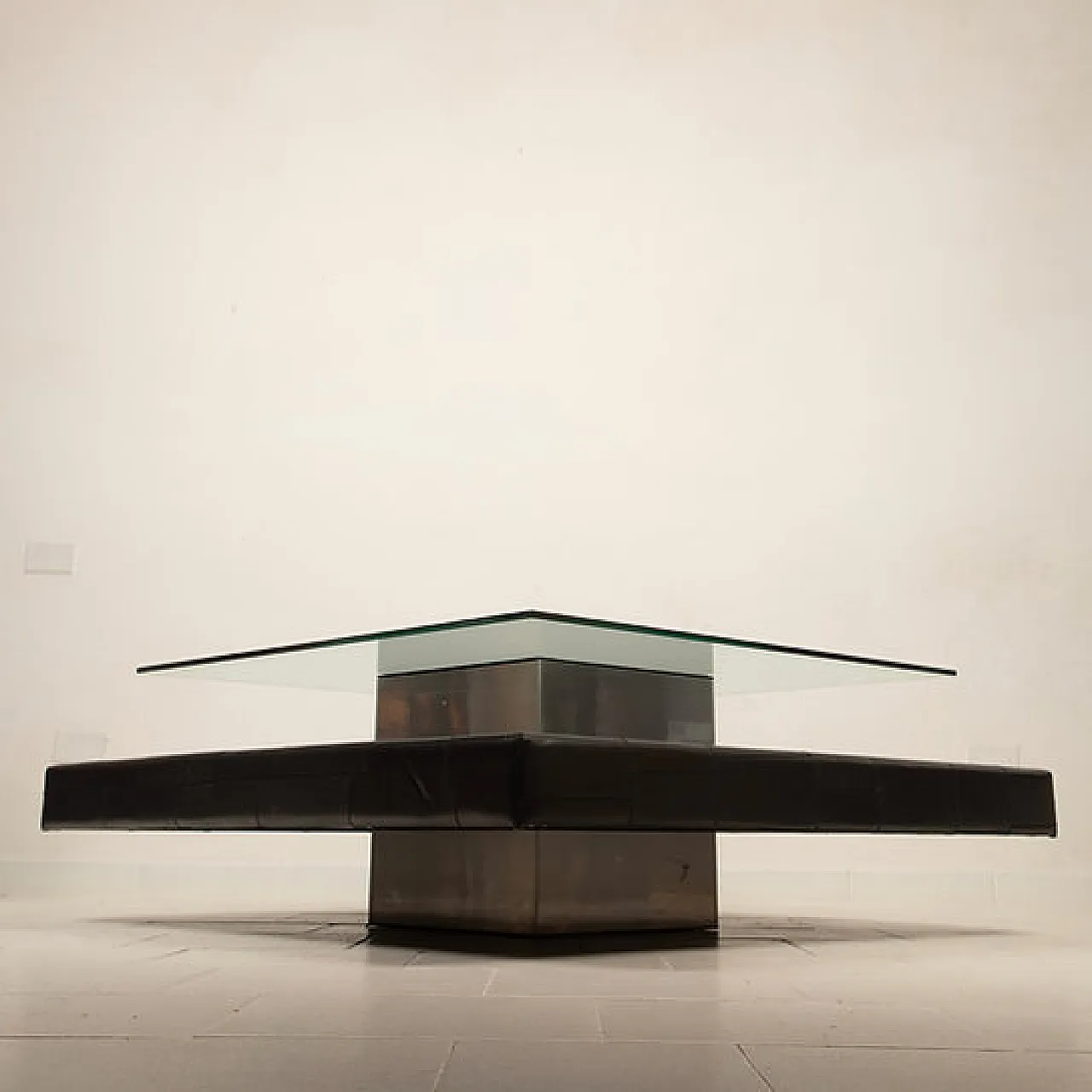 Coffee table by Tito Agnoli for Caleido, 1970s 5