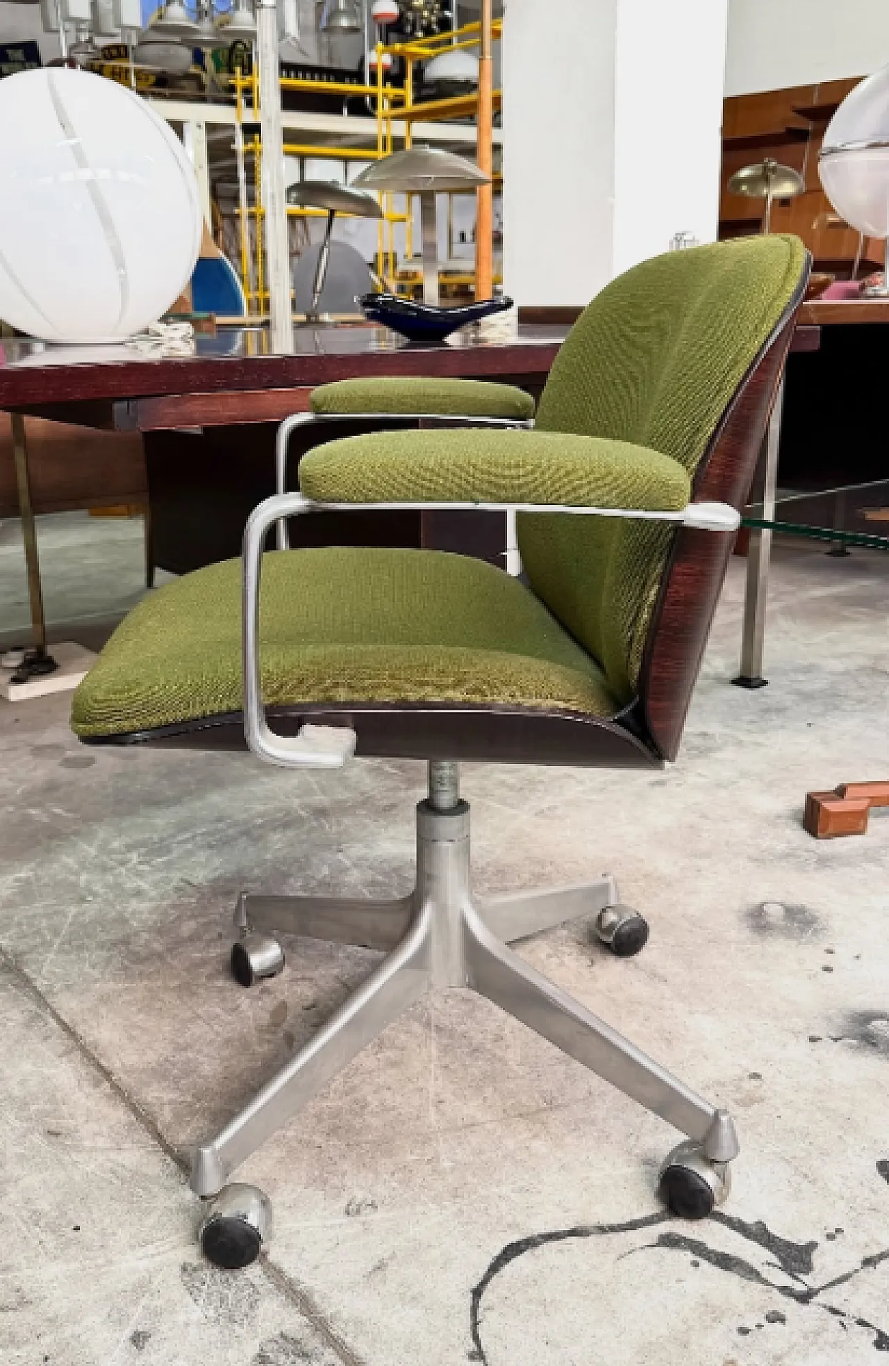MIM Roma office chair, 1960s 3