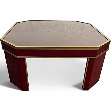 Square coffee table by Eric Maville, 20th century