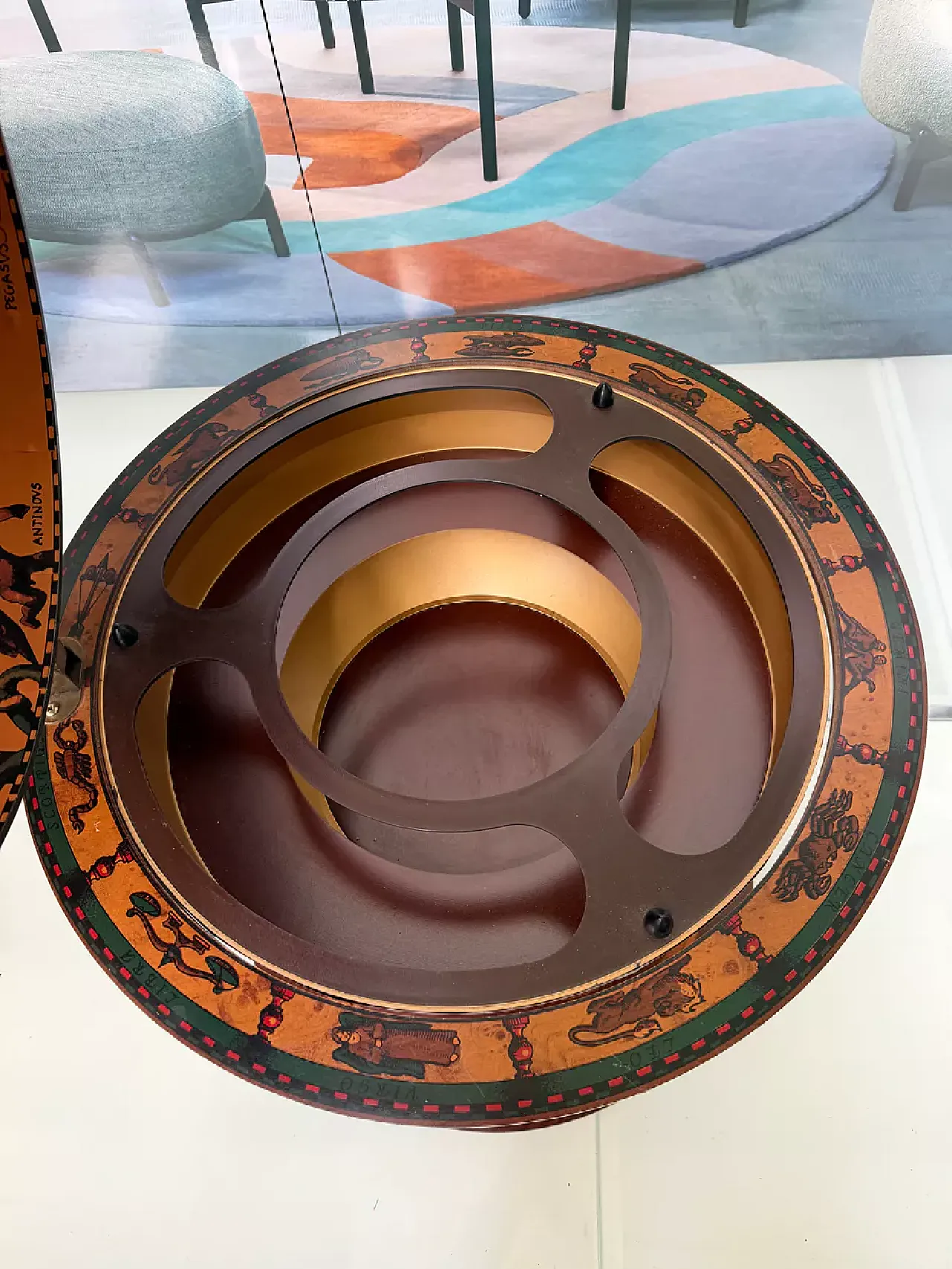 Mobile bar con mappa del mondo, '900 3