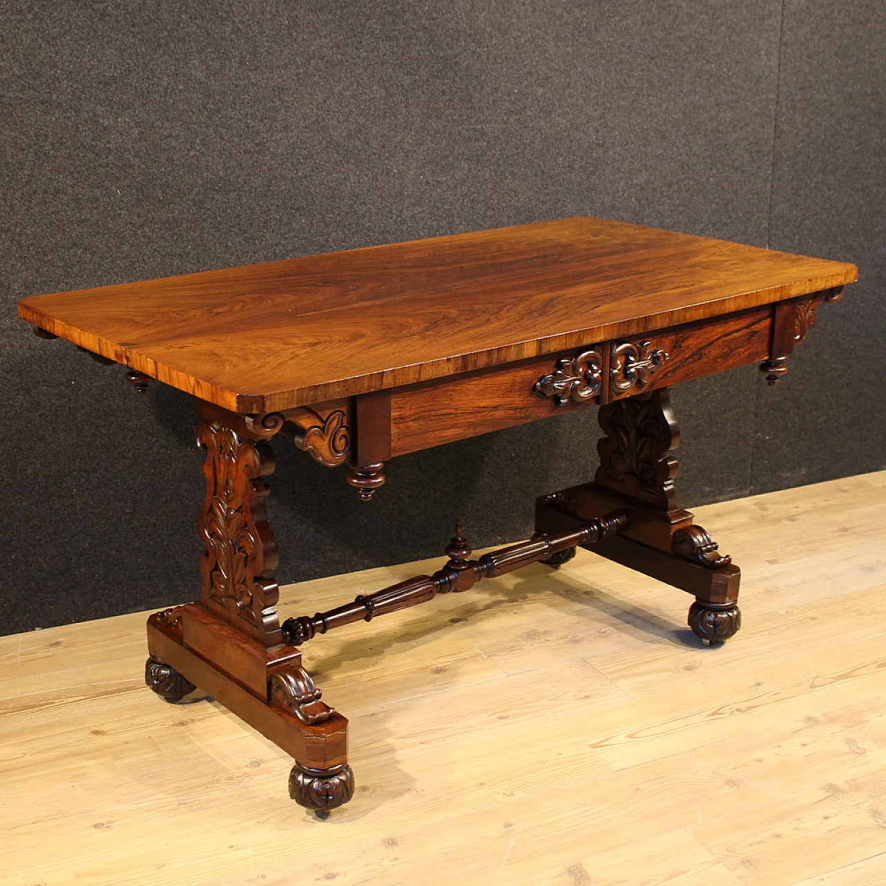 Welsh writing desk, 19th century 1
