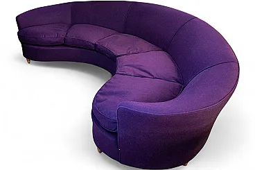 Curved sofa, 1950s