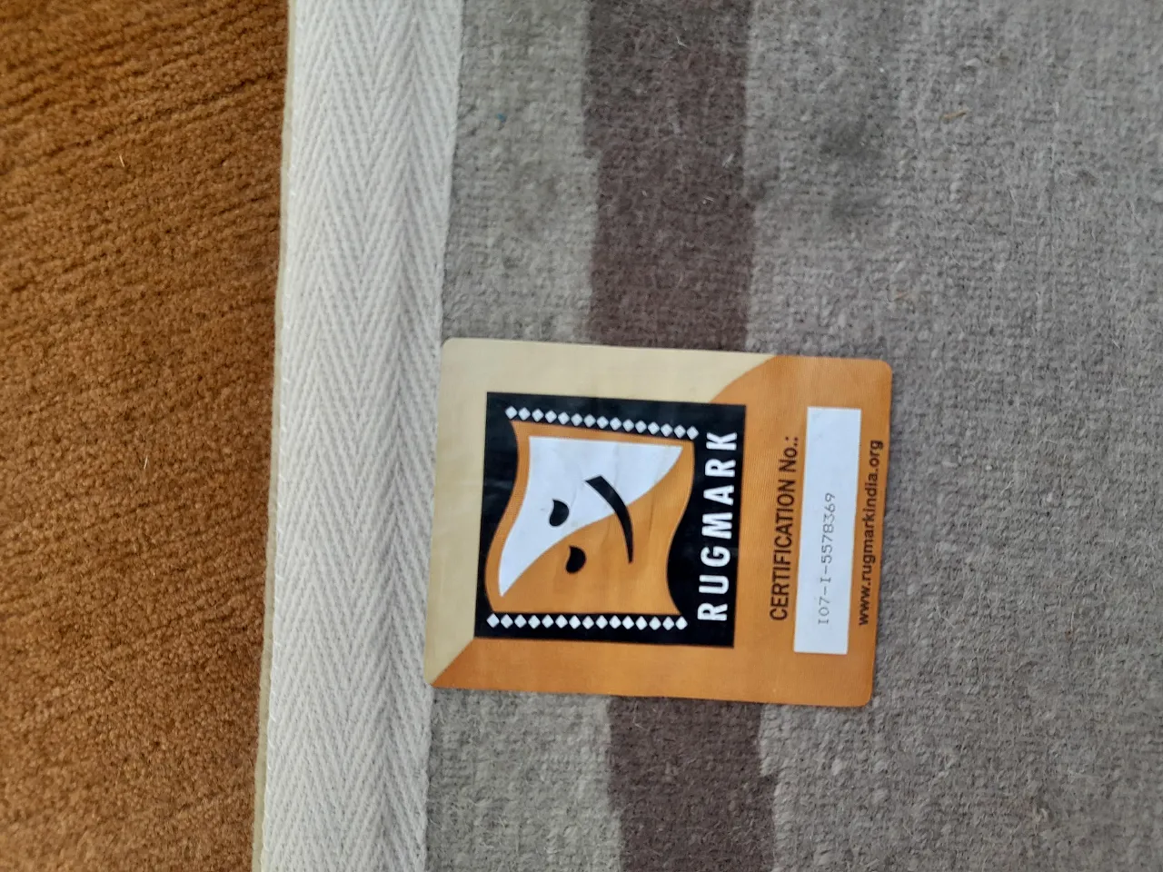 Large hand-knotted Tibetan rug in pure wool, 2000s 13