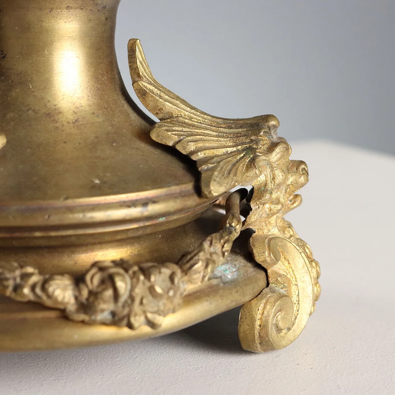 Gilded bronze crucifix, 20th century 9