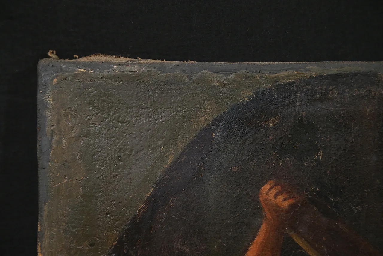 Oil painting on canvas via crucis VI veil Veronica,  17th century 2