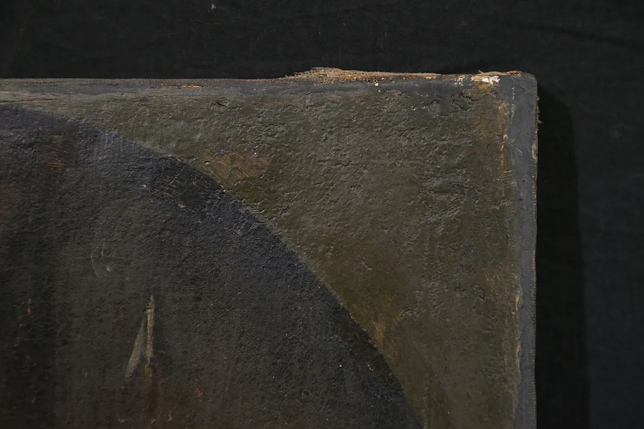 Oil painting on canvas via crucis VI veil Veronica,  17th century 3