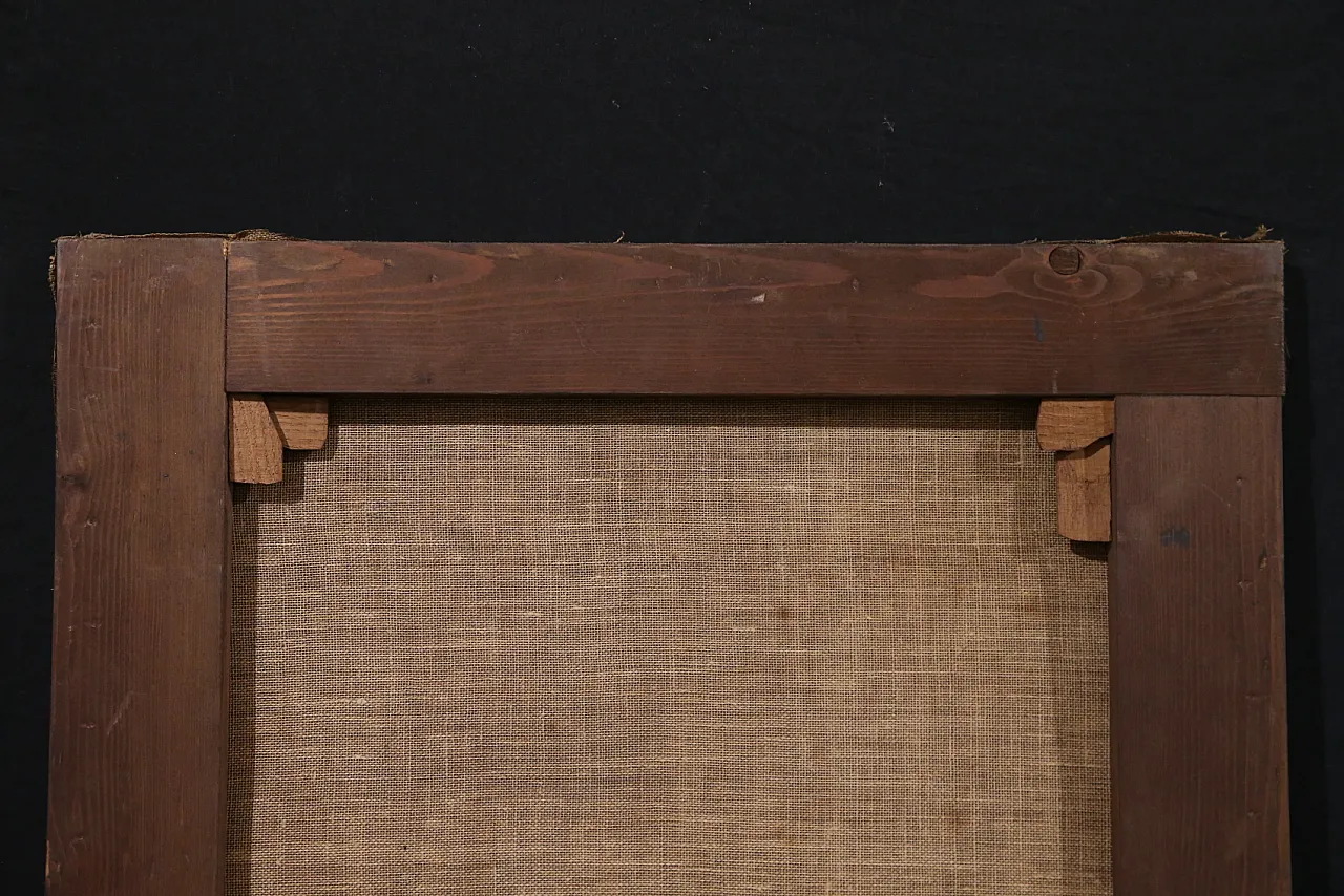 Oil painting on canvas via crucis VI veil Veronica,  17th century 9