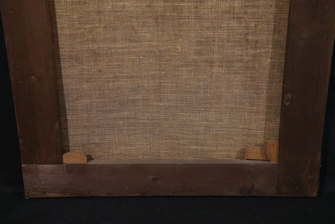 Oil painting on canvas via crucis VI veil Veronica,  17th century 10