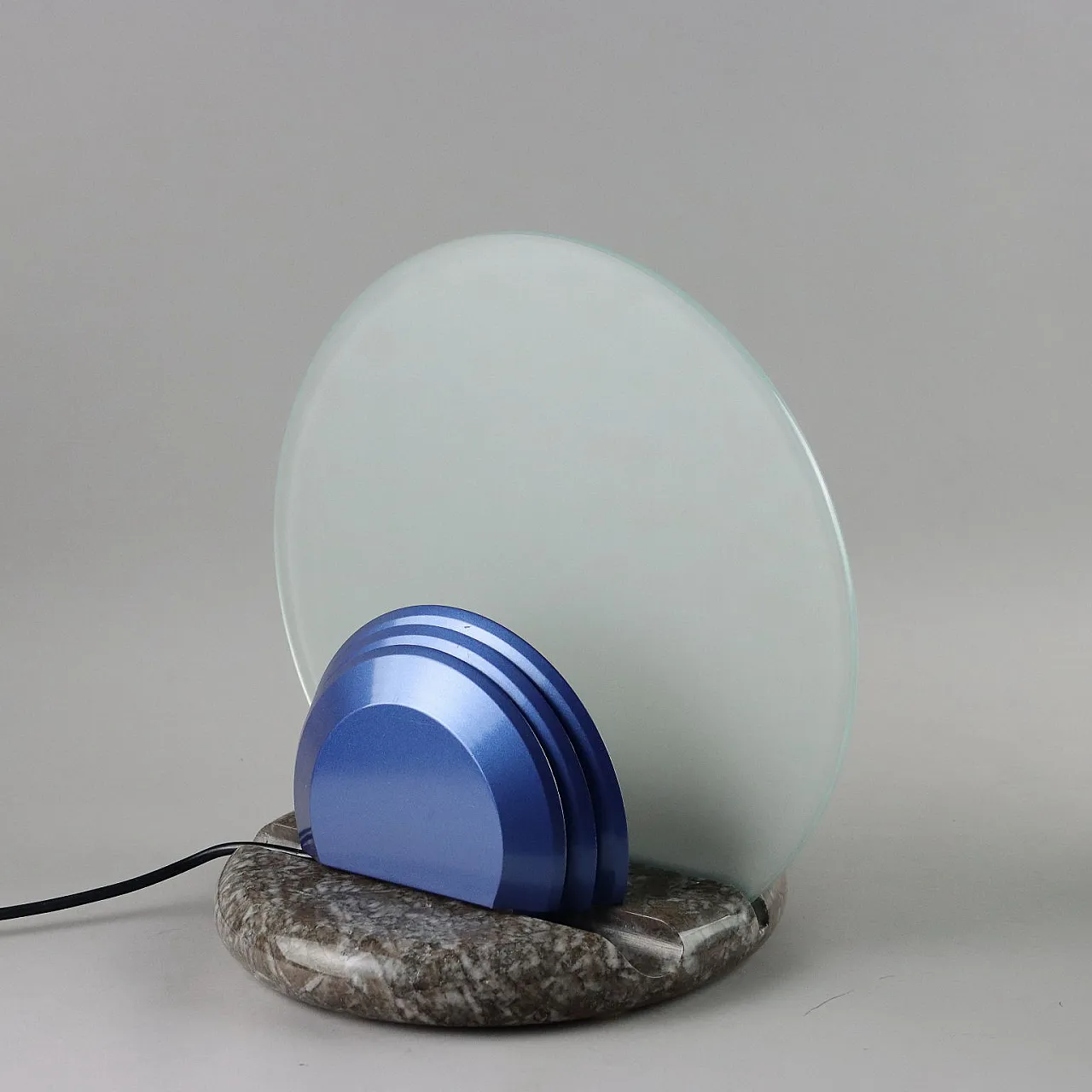 Coppia di lampade 'Gong' di Bruno Gecchelin per Skipper, anni '80 9