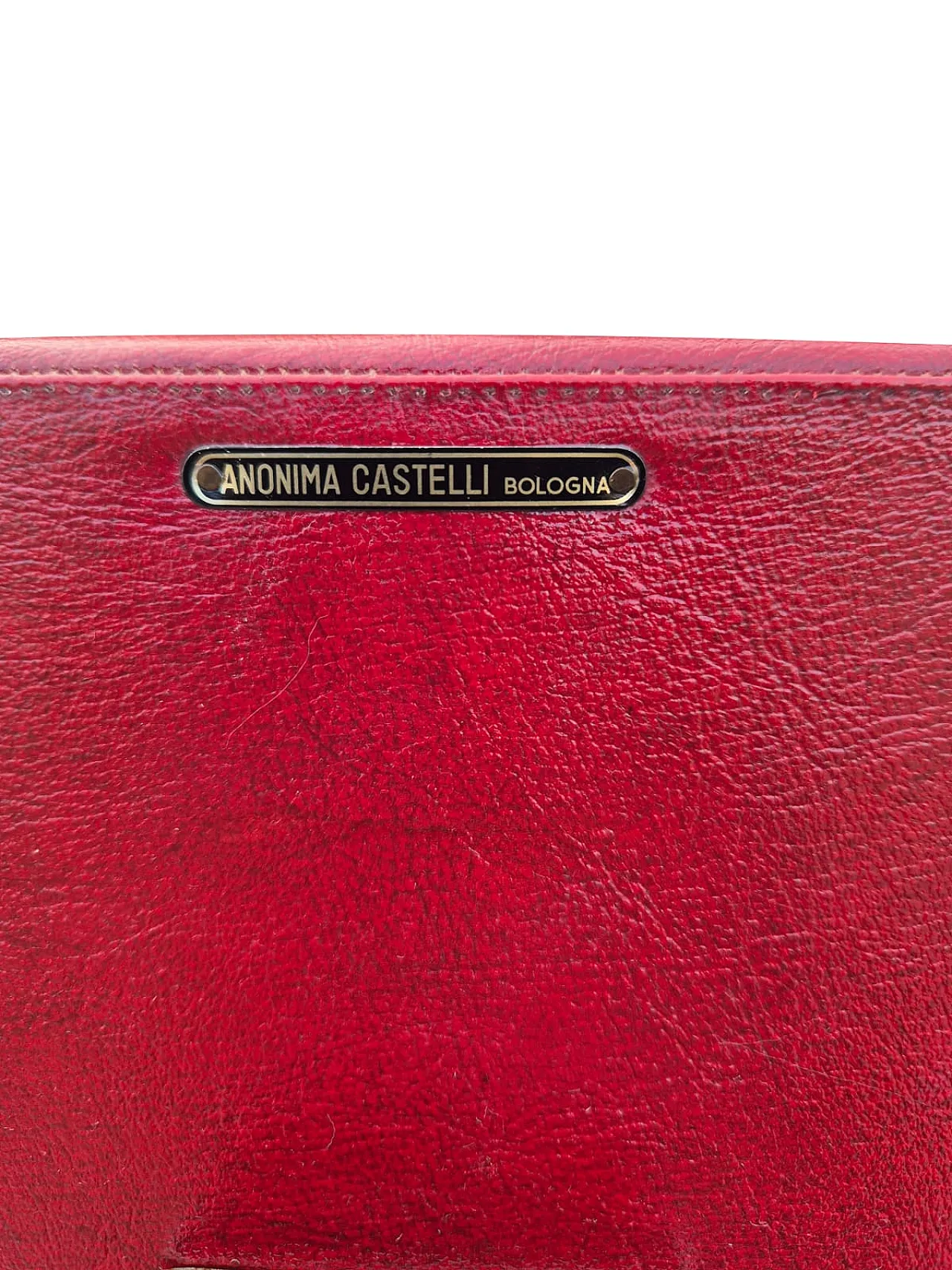 Poltroncina da ufficio mid-century di Anonima Castelli, fine '900 6