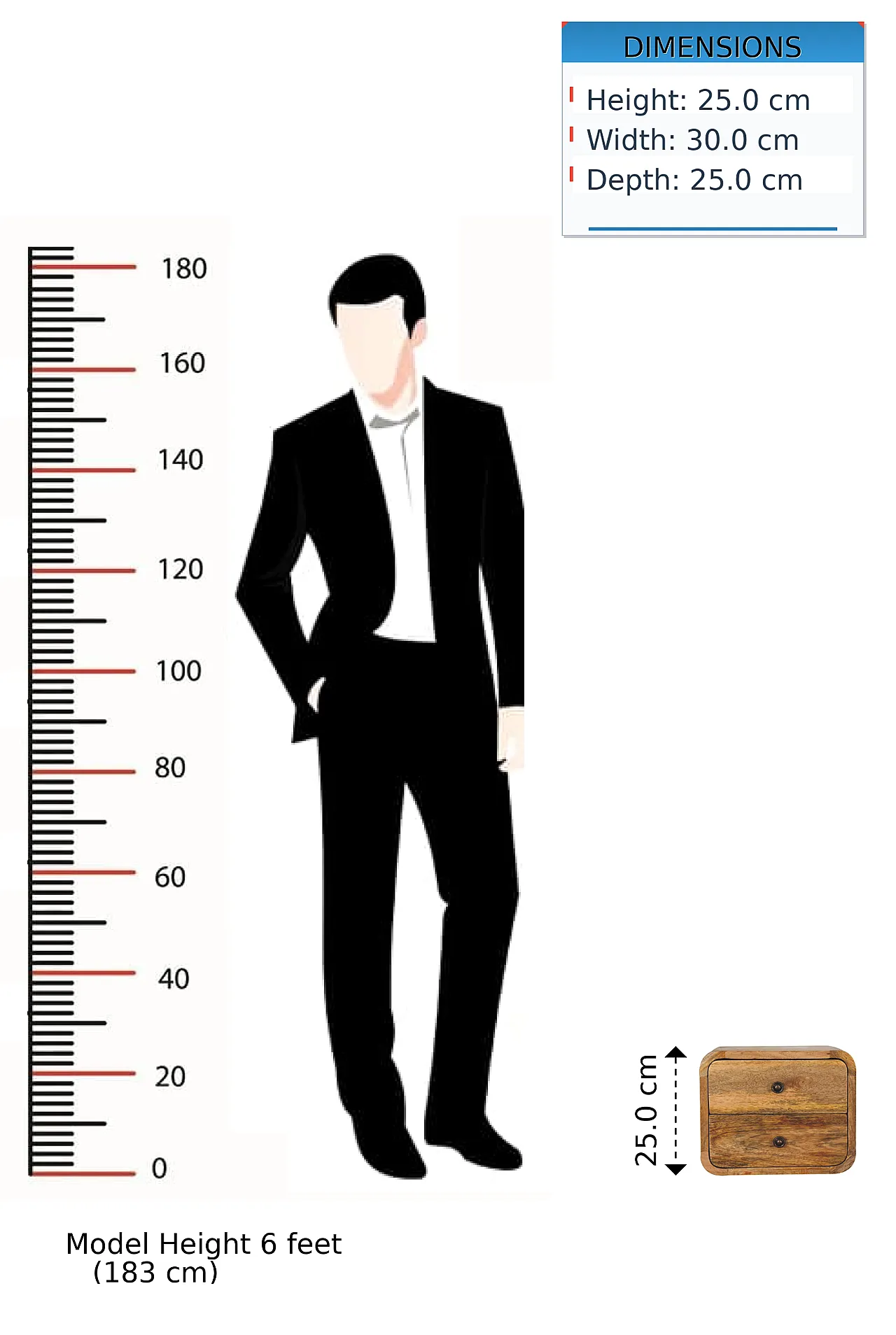 Bedside Mini Curve Floating Solid Wood Oak-ish, 2000s 13