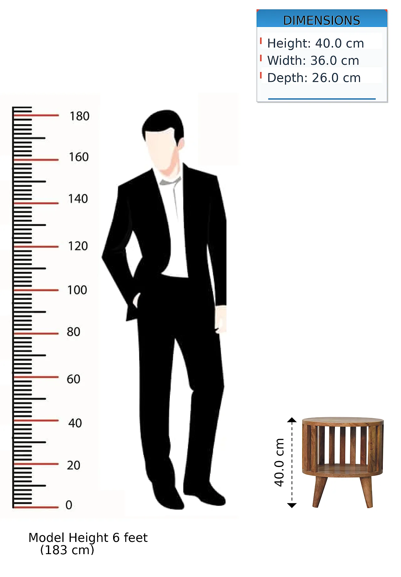 Artisan Furniture Solid Wood Ariella Single Shelf Bedside 13