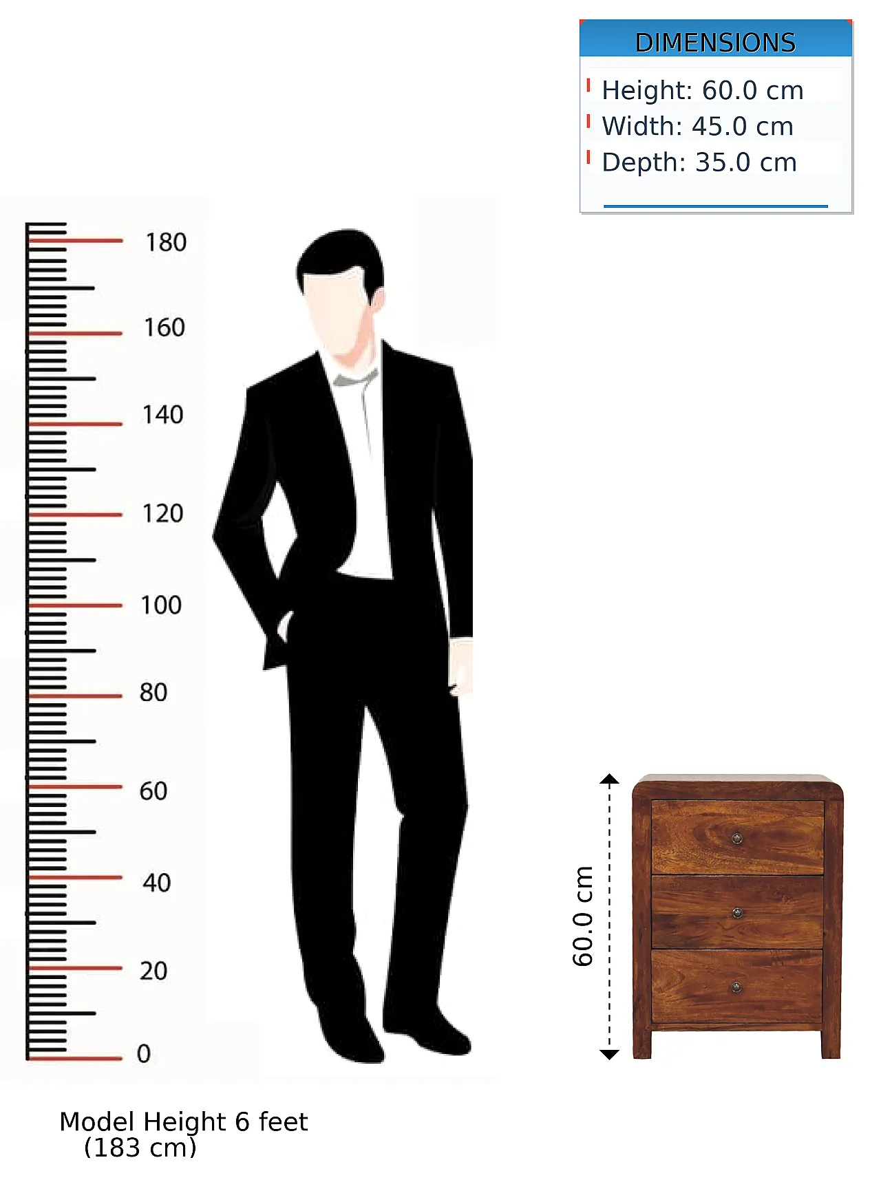 Artisan Furniture Solid Wood Naya Bedside 13