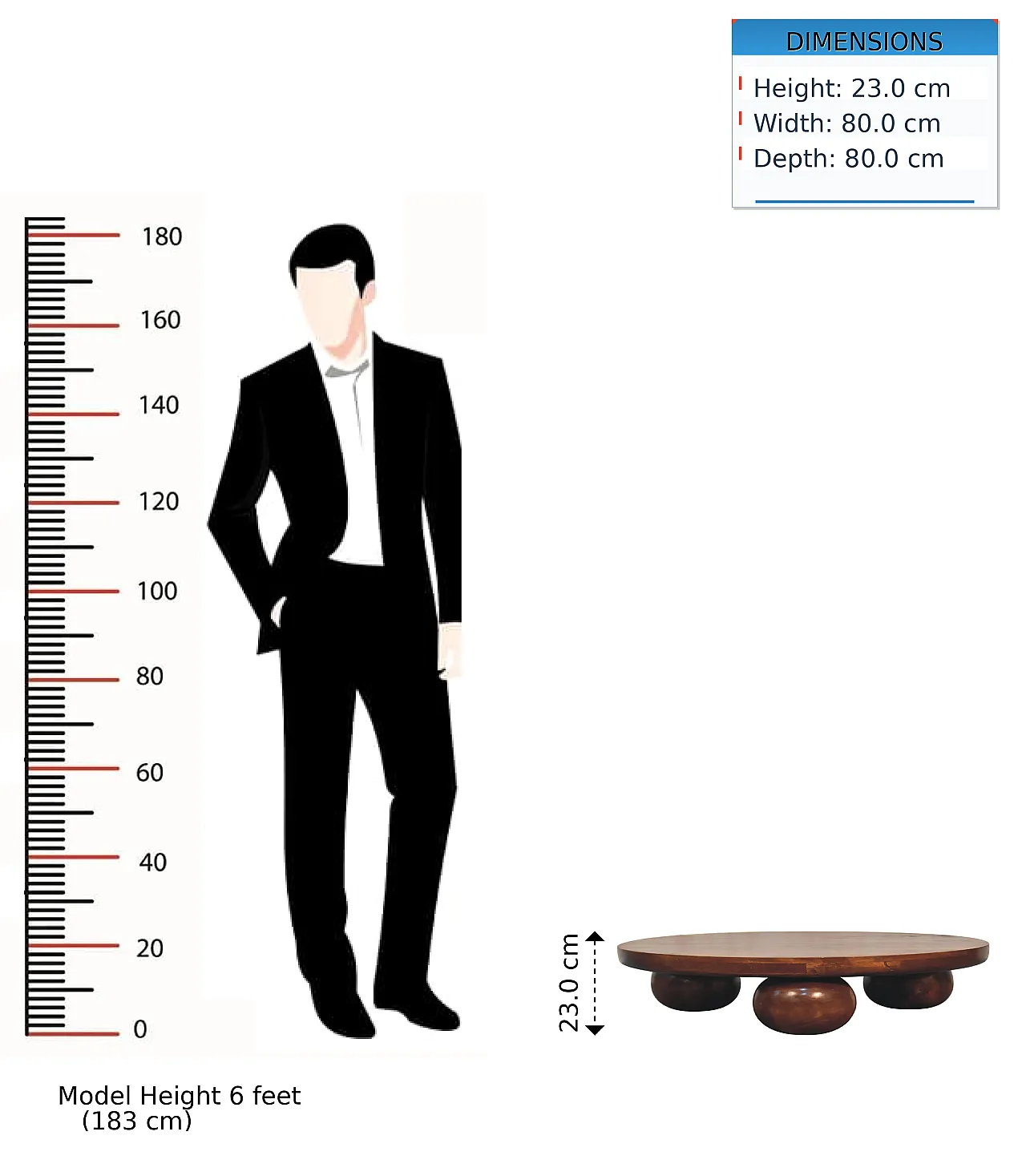 Tavolo a sfera centrale Chestnut, anni 2000 14